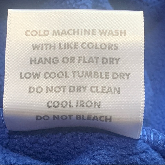 Old Row Quarter Zip Fleece Pullover Sweatshirt Royal Blue Men’s XL NWT - Picture 9 of 10